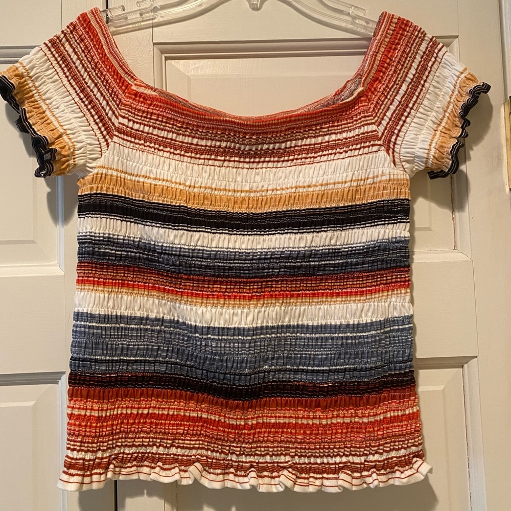 Off the shoulder shirt